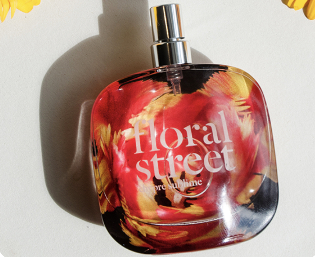 Floral street perfume