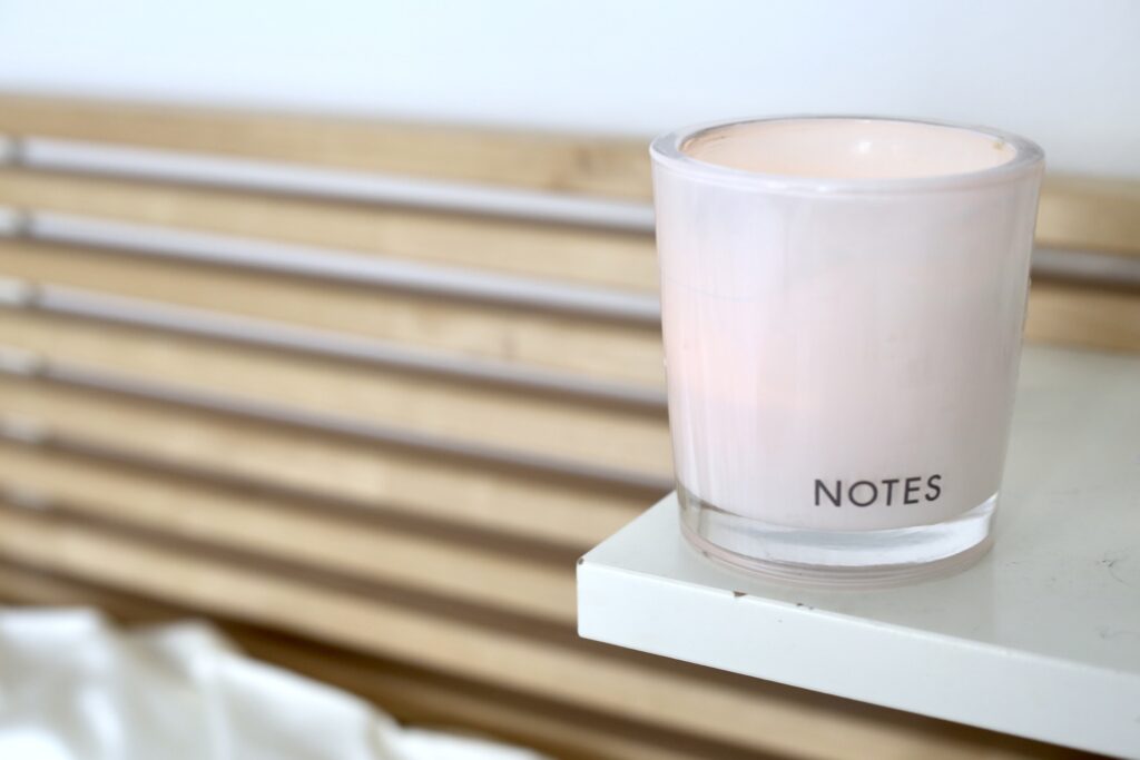 Notes Candle Review: Candle Refill System - Organic Beauty Lover