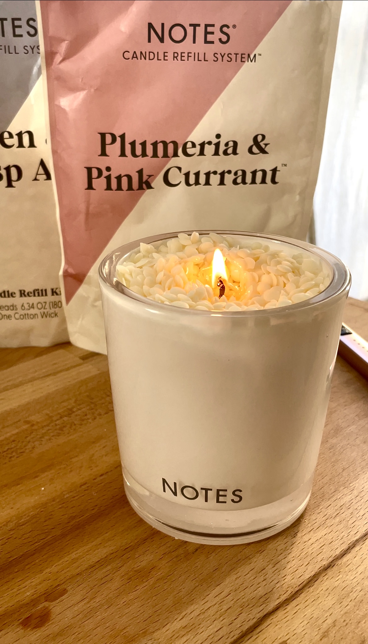 Notes candle