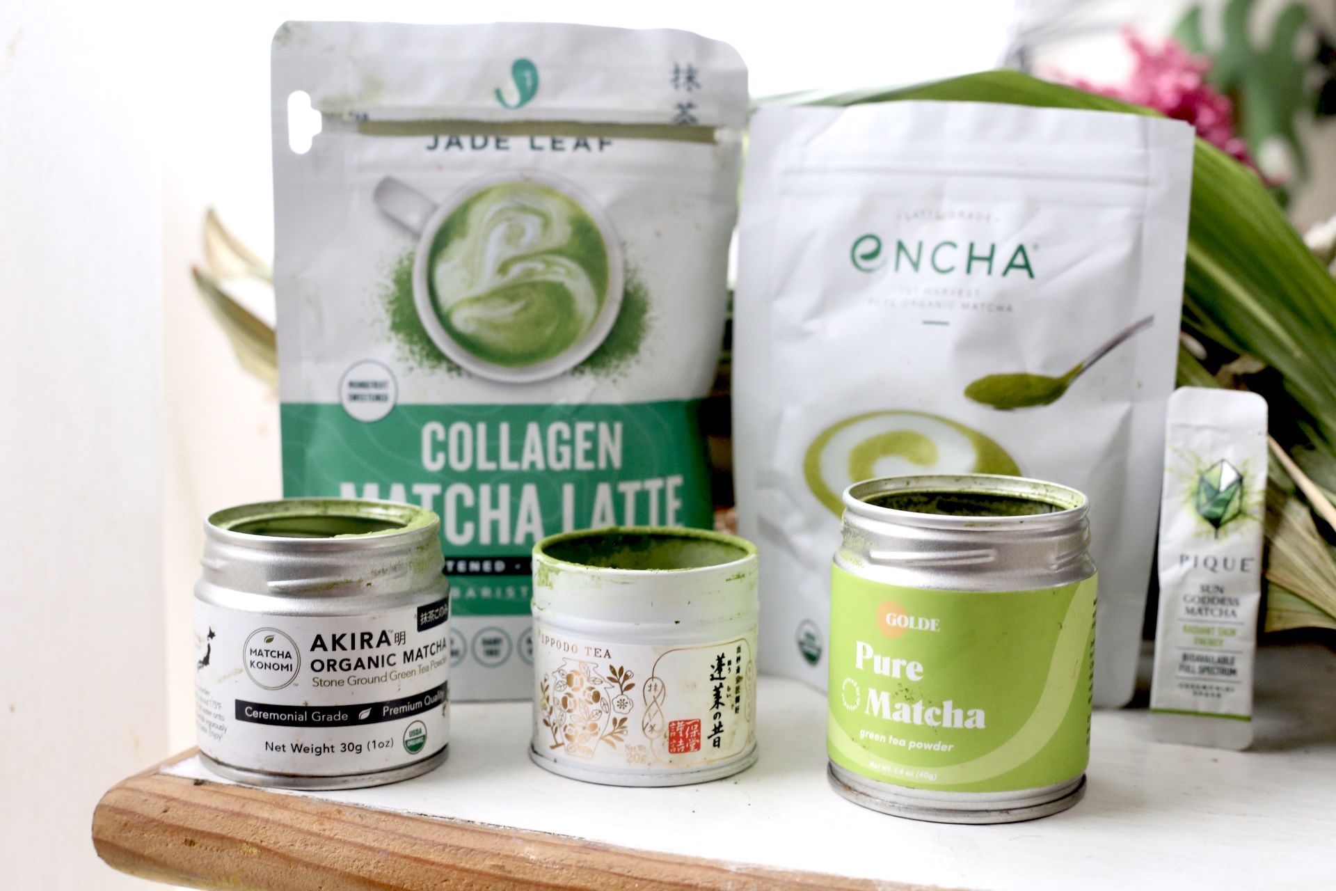 Organic matcha tea