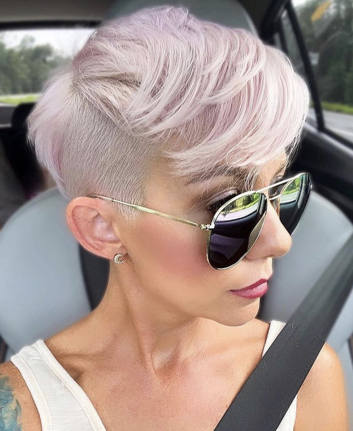 Pixie haircut