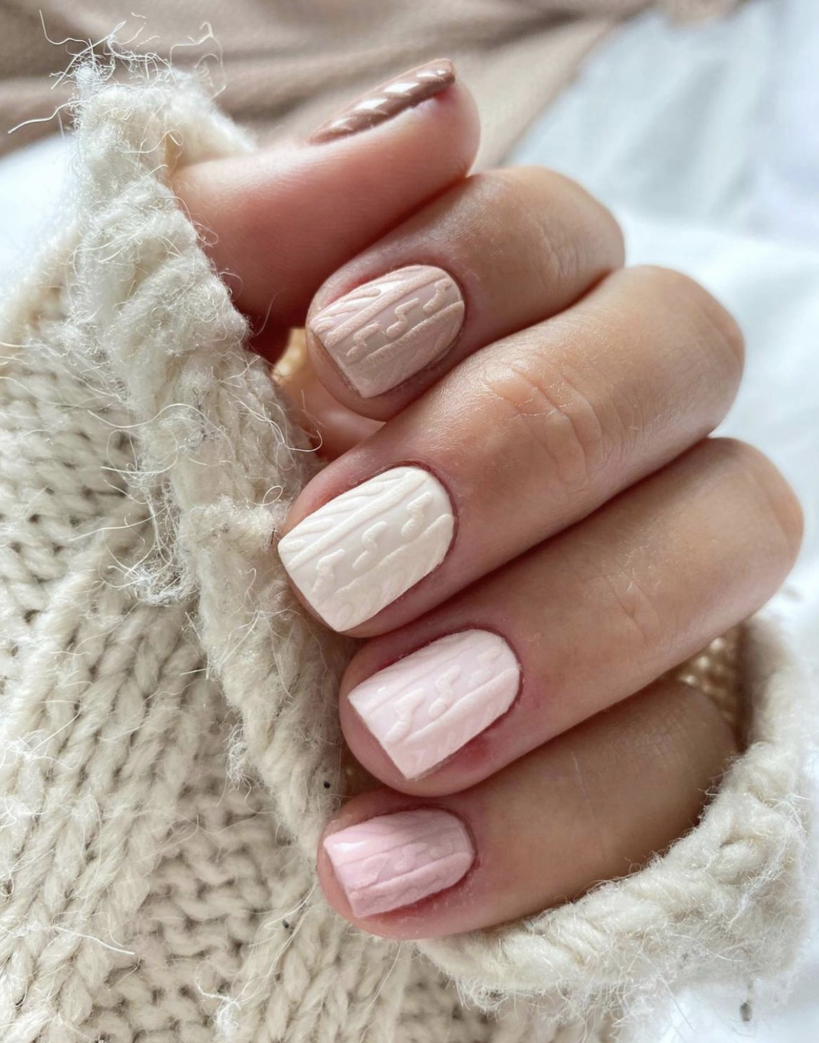 Winter nail color