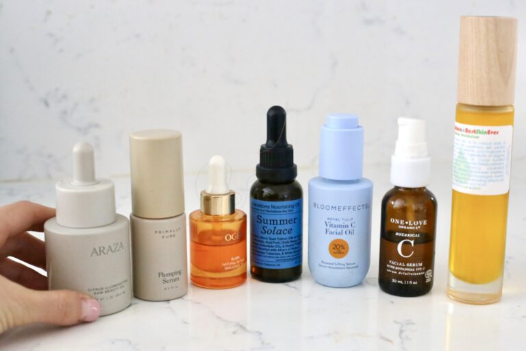 face oil natural ingredients