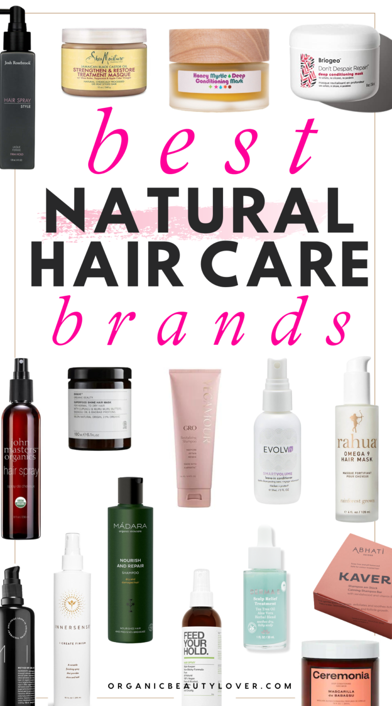 50 Best Organic Hair Care Brands in 2024 ORGANIC BEAUTY LOVER