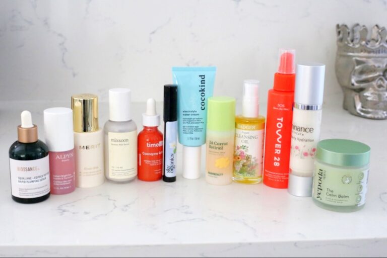 clean skincare budget natural face products