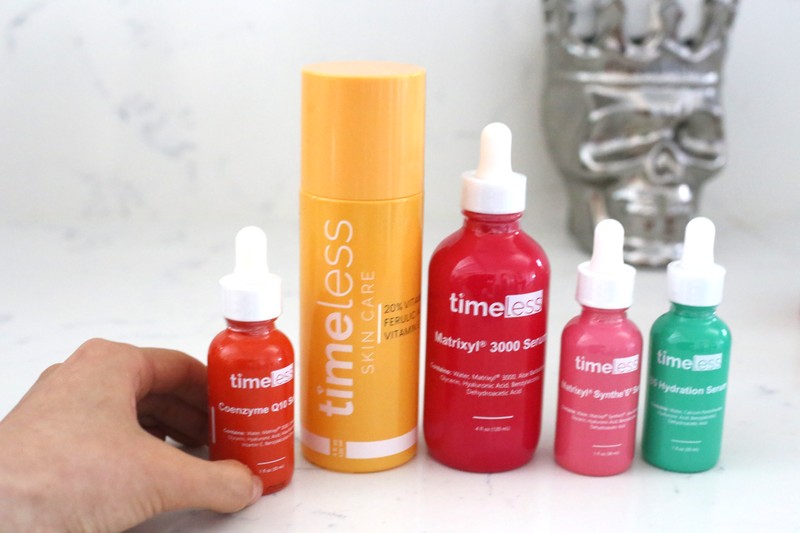 budget natural skincare timeless vitamin c coenzyme serum matrixyl 3000 serum