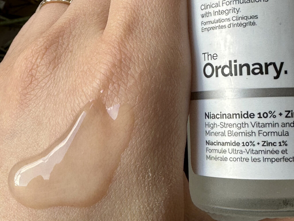 The ordinary niacinamide serum