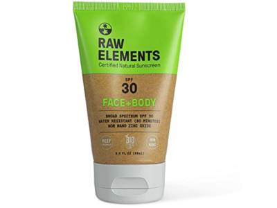 Raw Elements Face and Body All-Natural Mineral Sunscreen