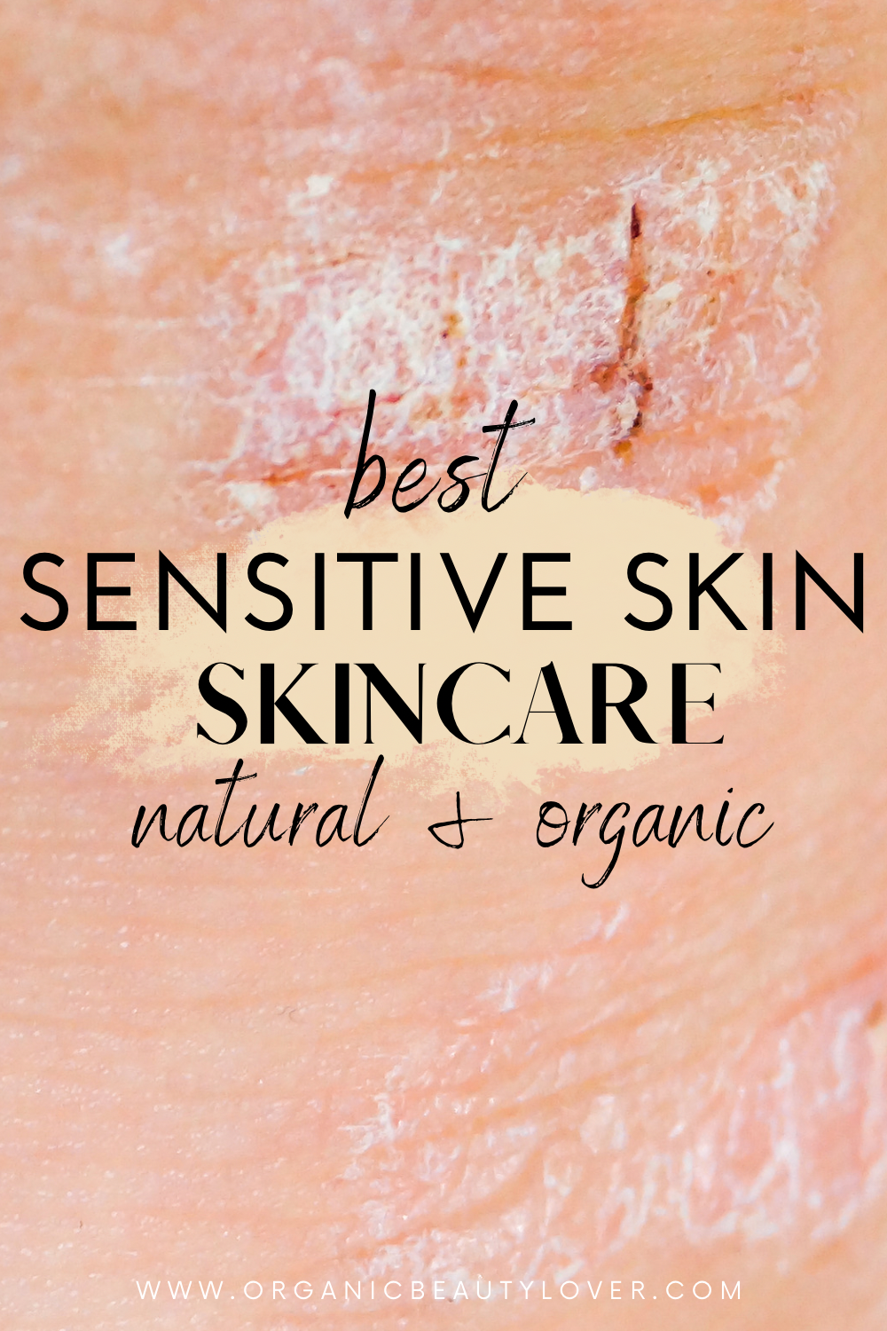 clean sensitive skin