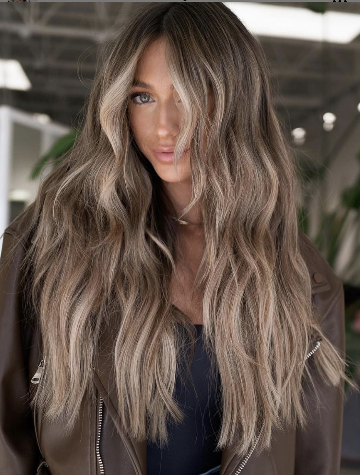 balayage brown