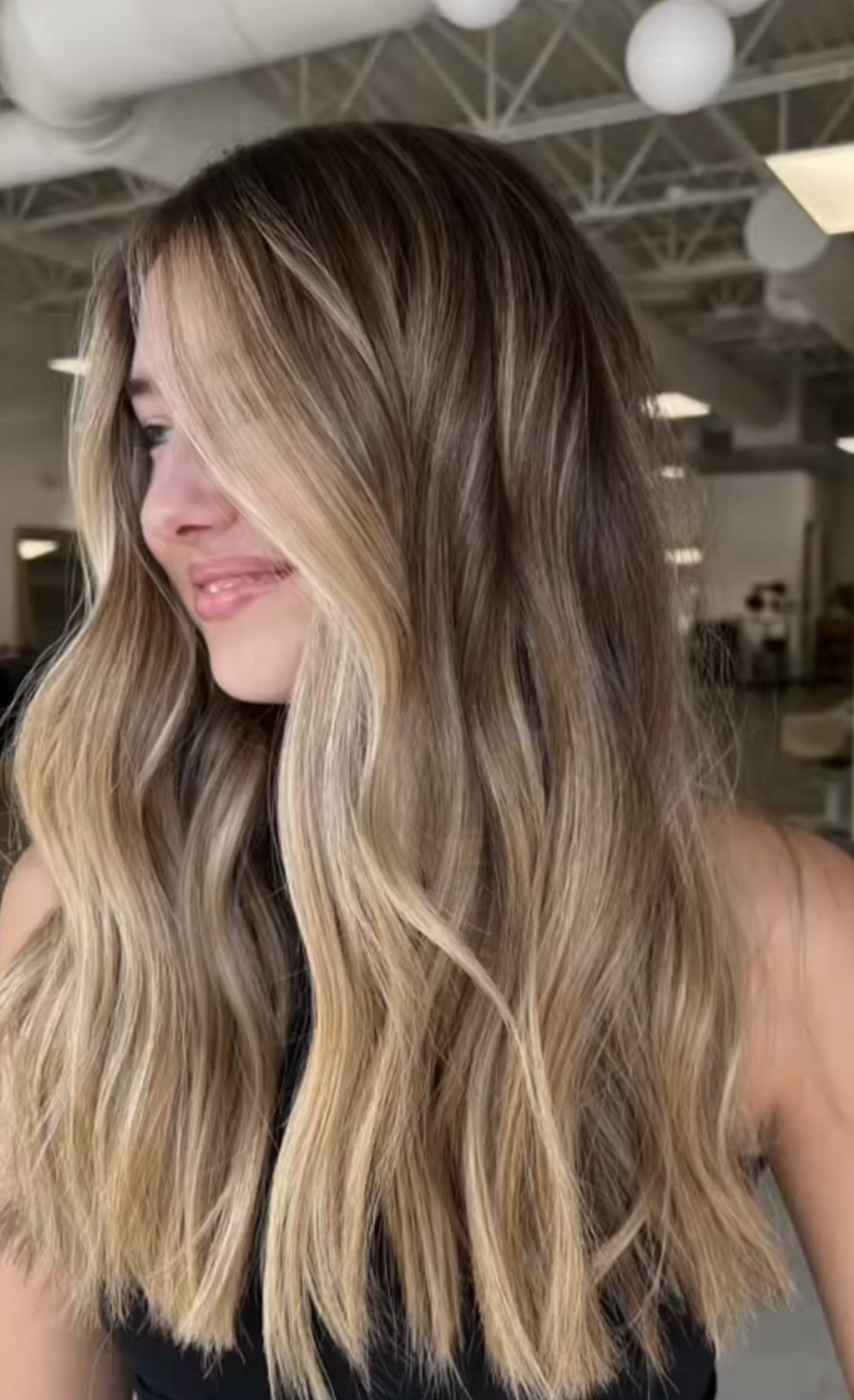 balayage brown