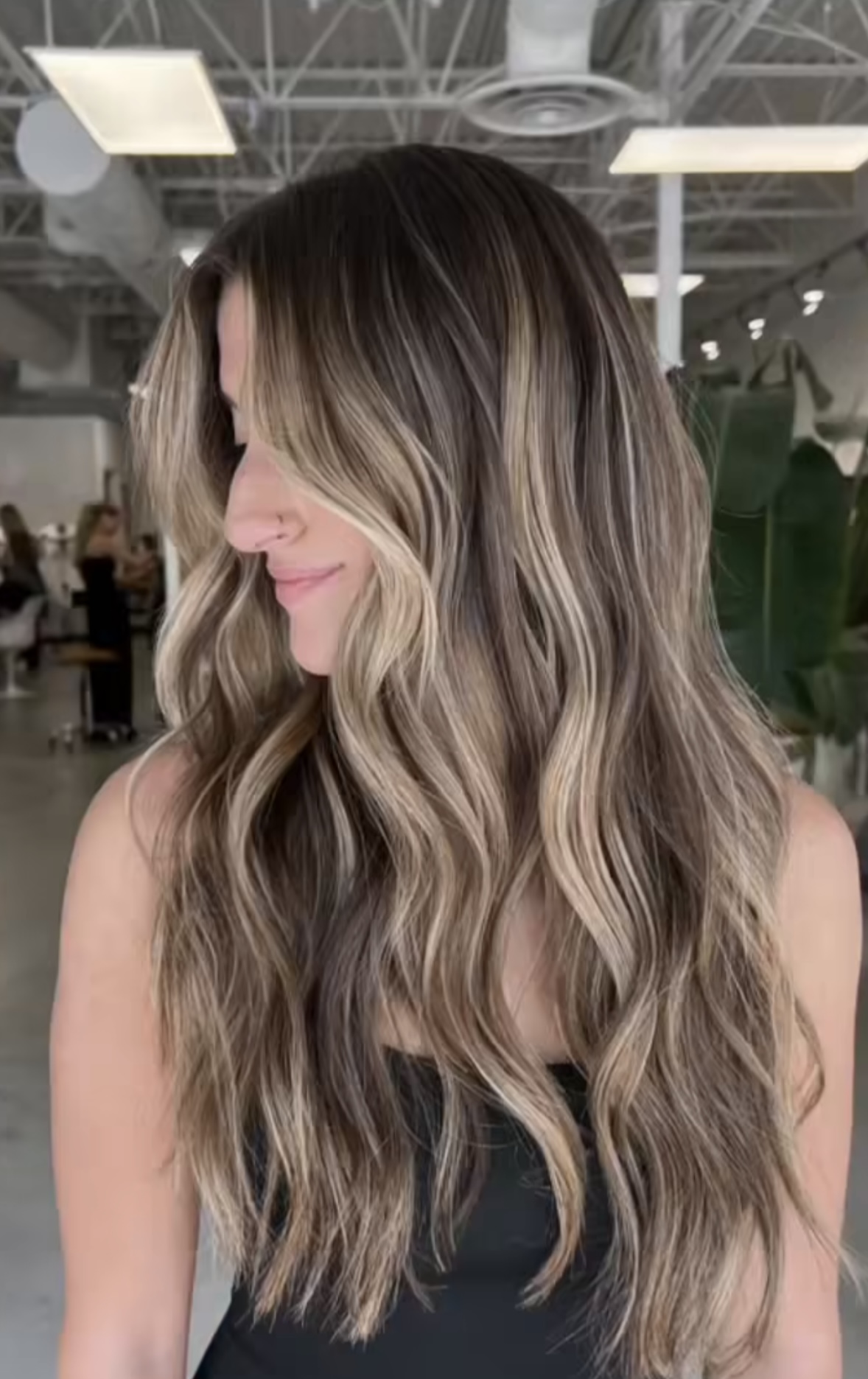 balayage brown