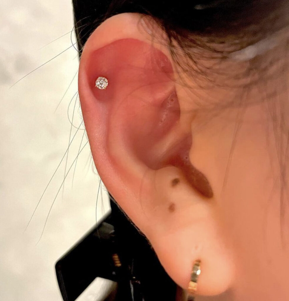 conch piercing