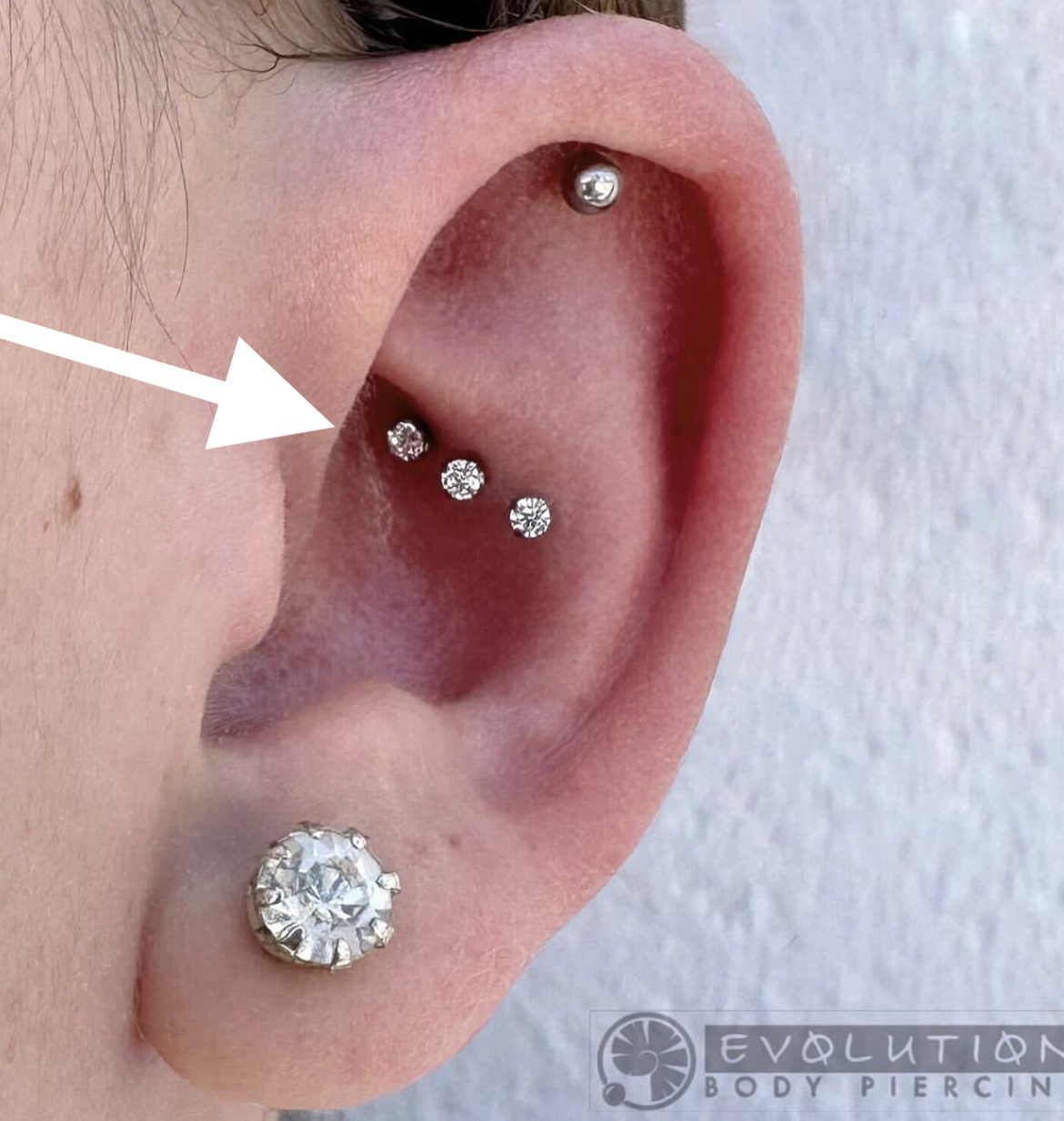 conch piercing