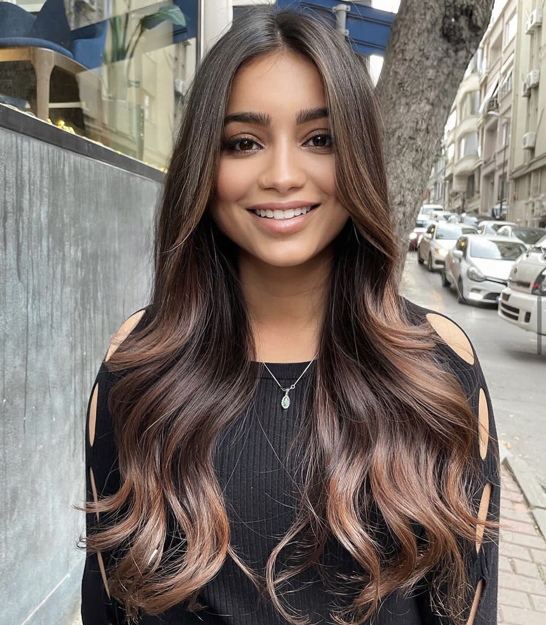 balayage brunette