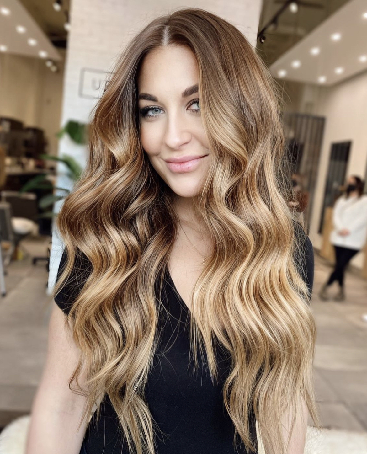 balayage brown