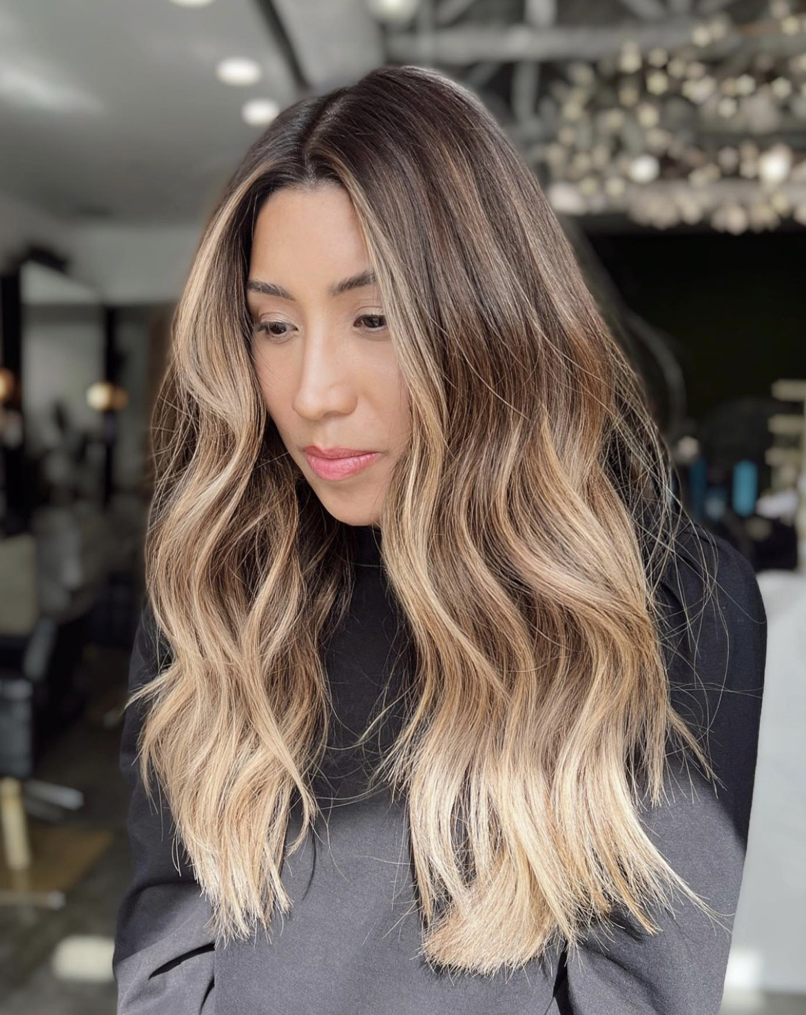 balayage brunette