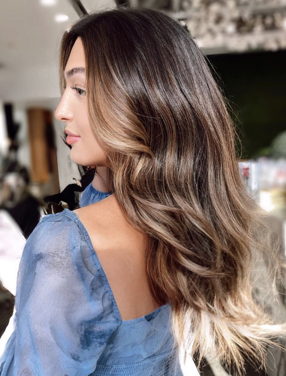 balayage brown