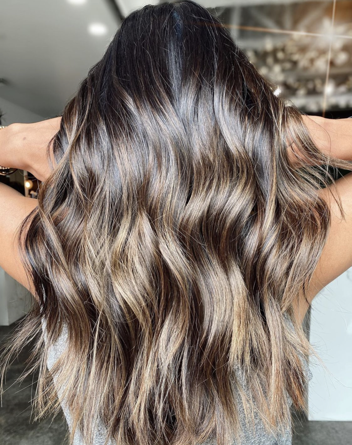 balayage brown