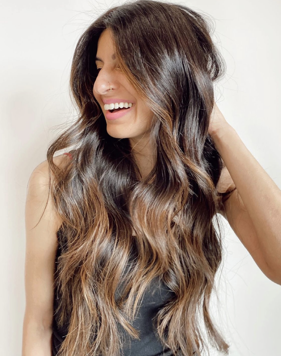 balayage brown