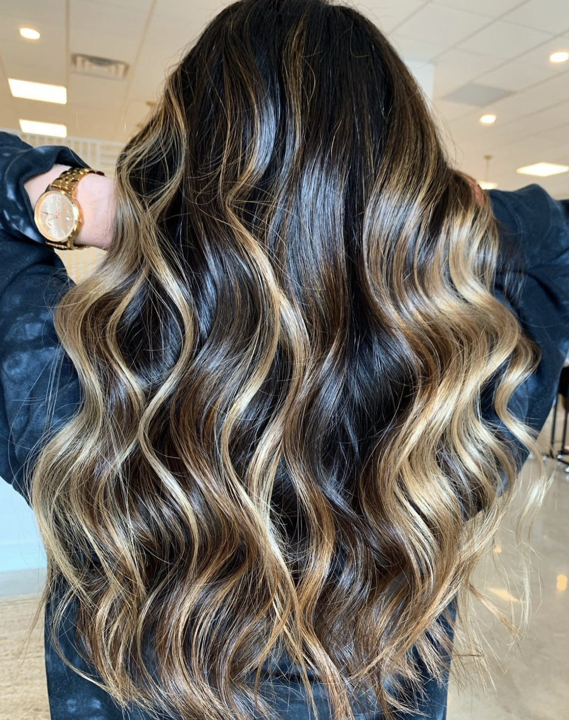 balayage brown