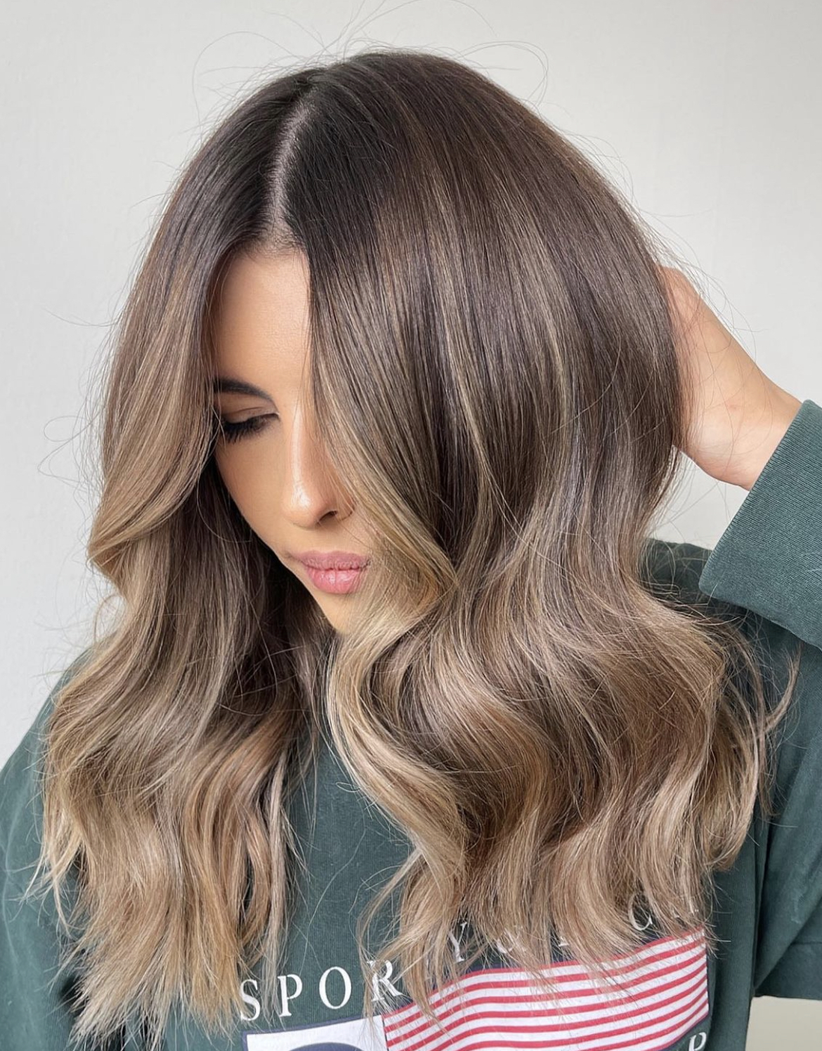 balayage brown highlights