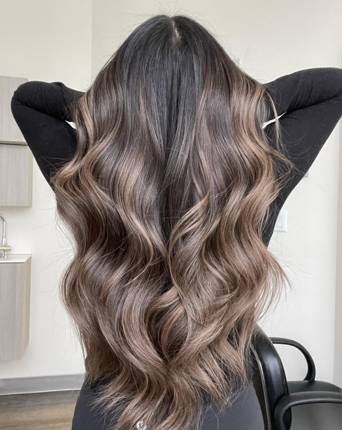 balayage brown