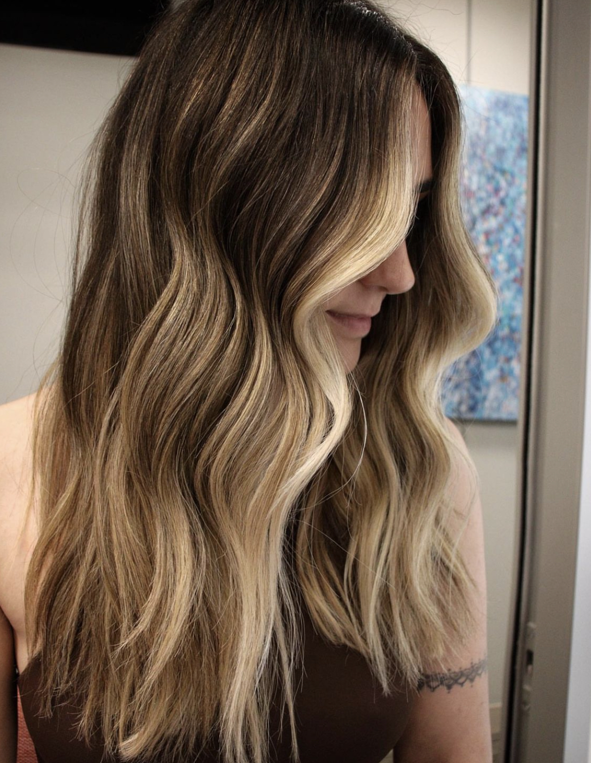 balayage blonde