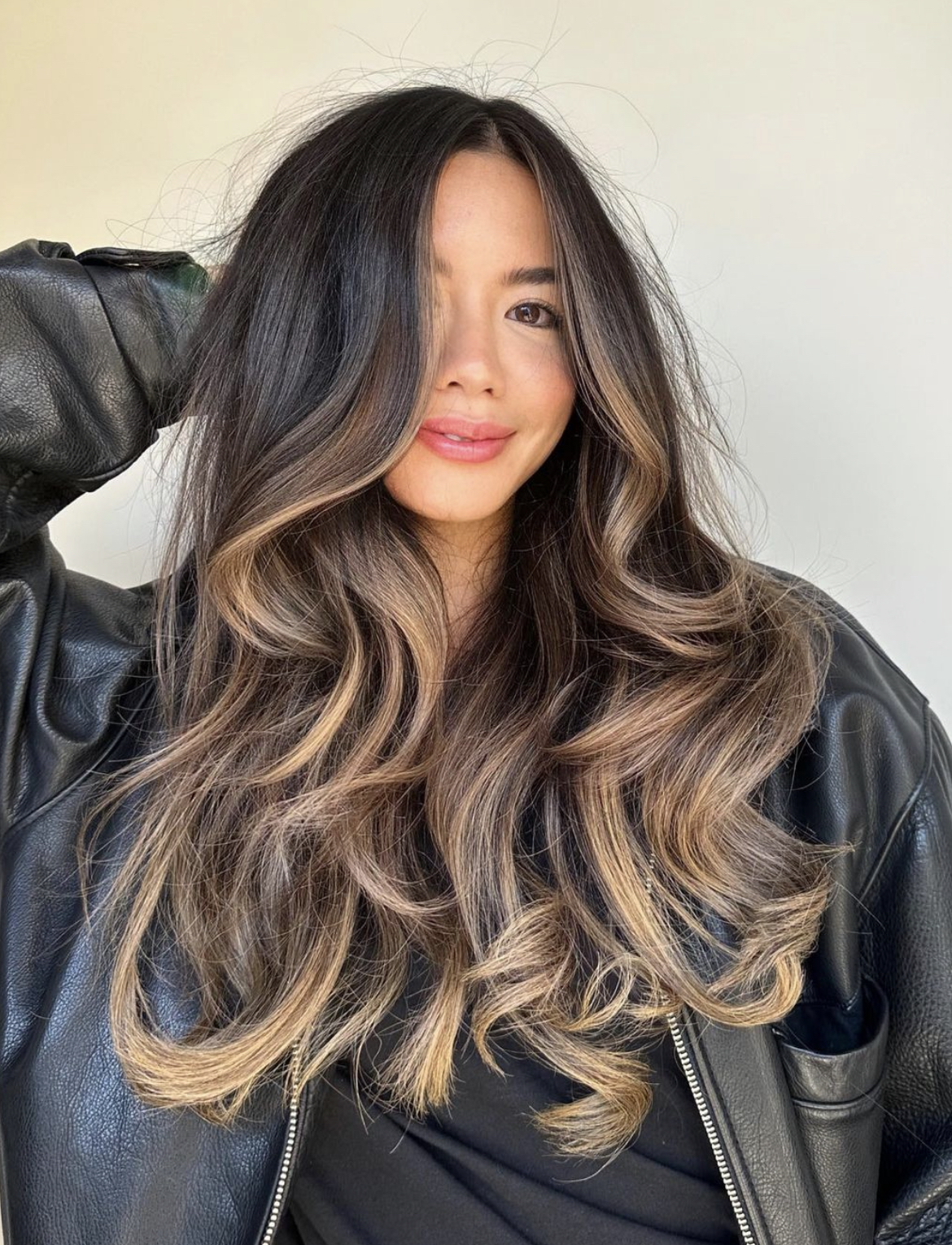 balayage brown hair