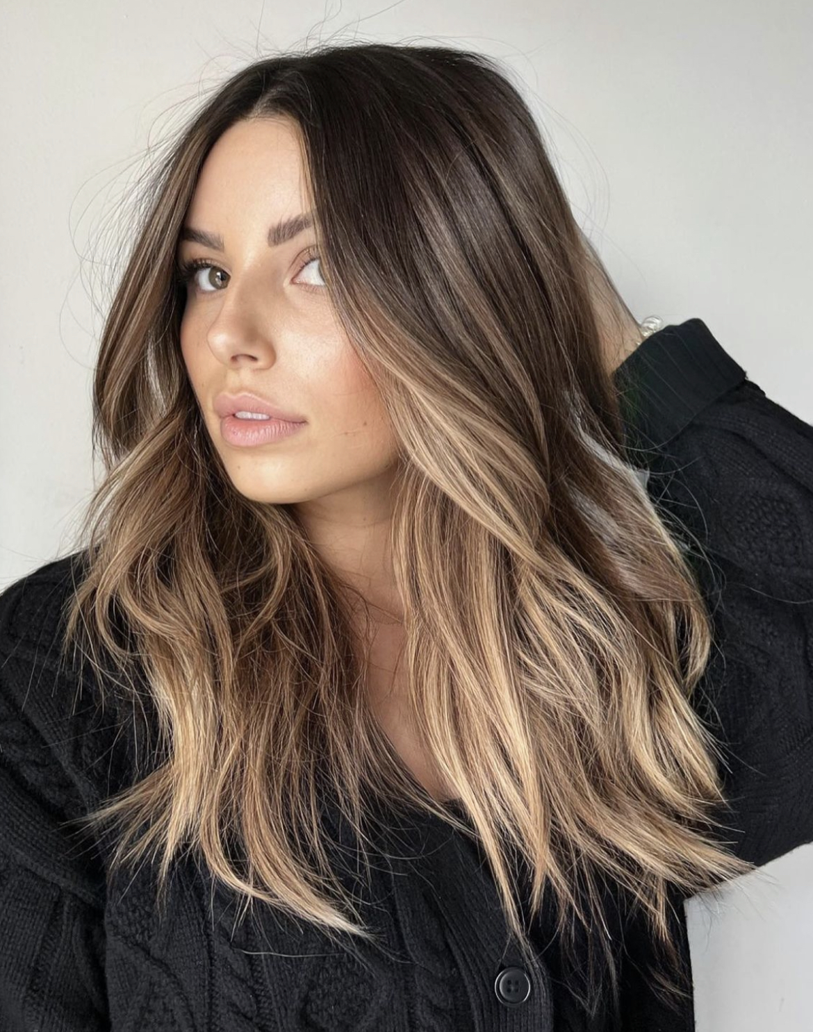 balayage brown hair