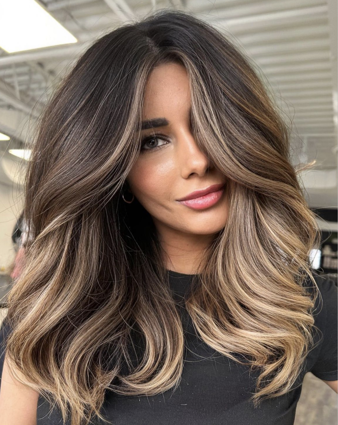 balayage brown hair