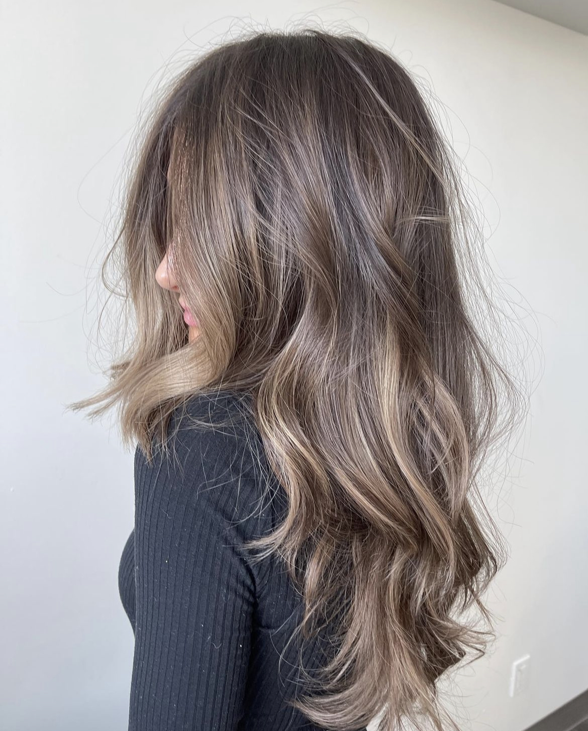 Balayage hair color