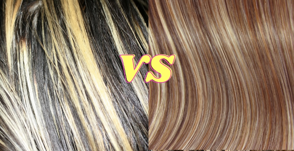 balayage vs highlights