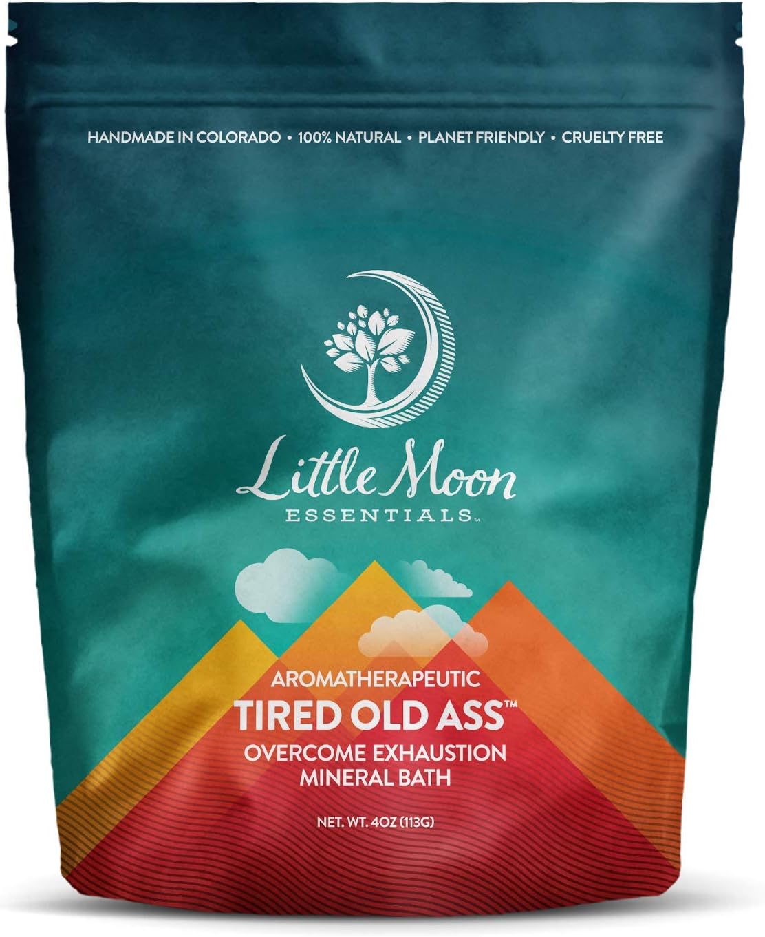Little Moon Essentials Overcome Exhaustion Mineral Bath Salt