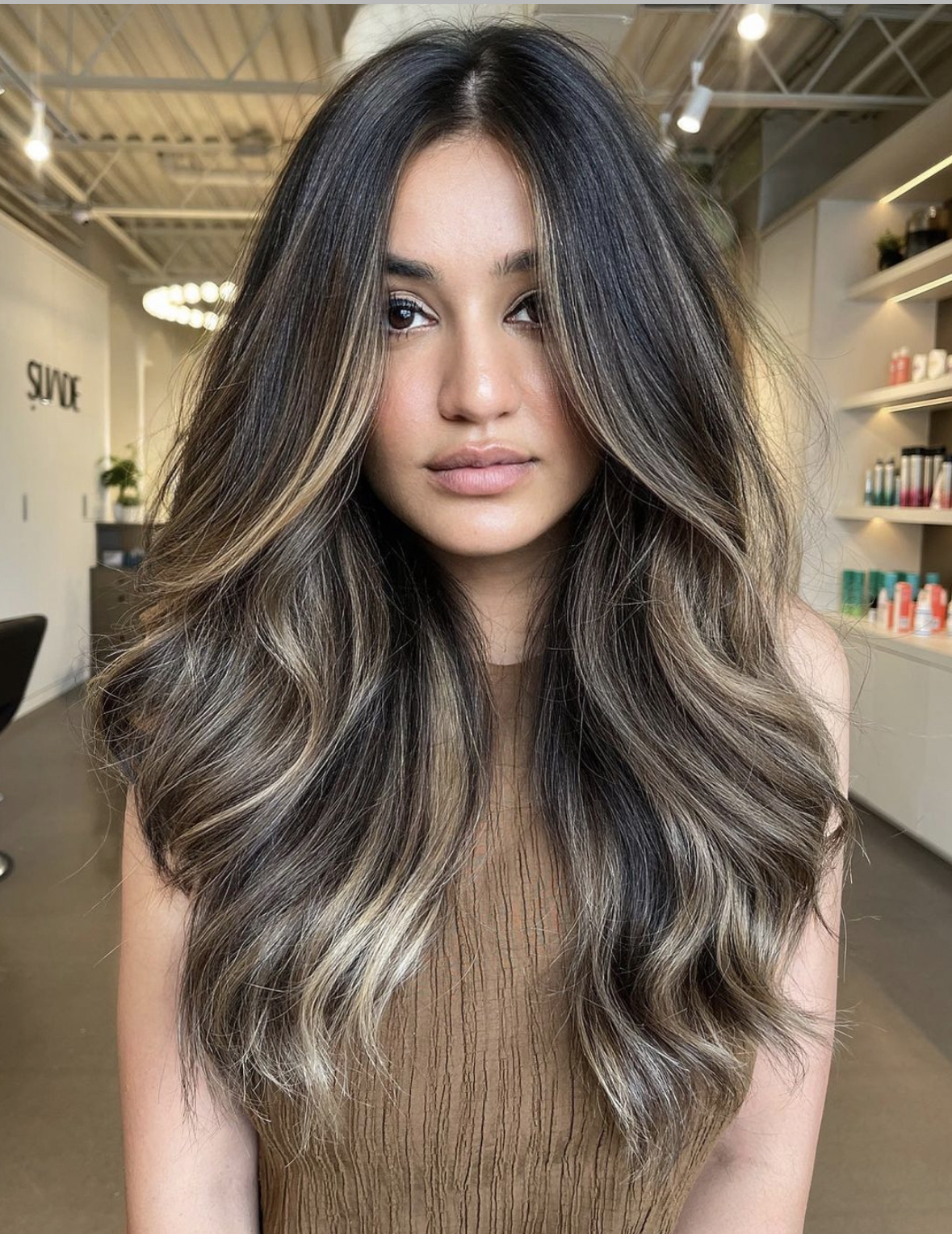 balayage hair color