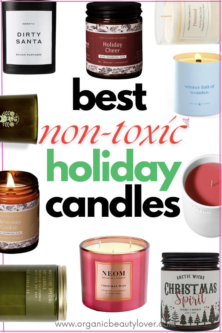 14 Best Non-Toxic Christmas Candles for the Holidays (my favorites)