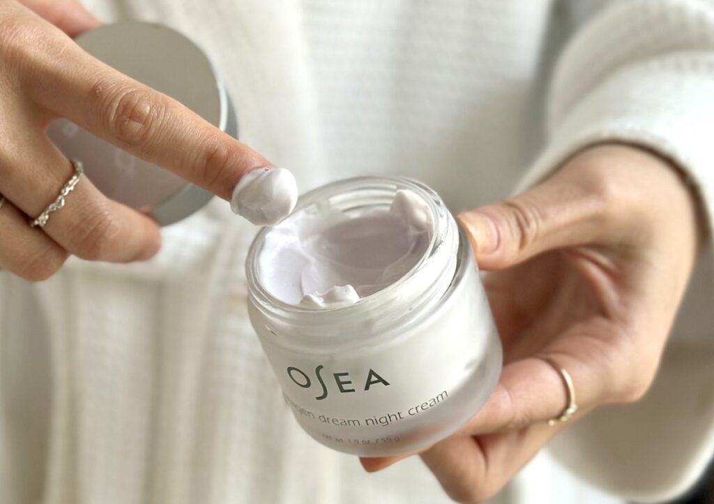 natural face moisturizer osea collagen dream night cream