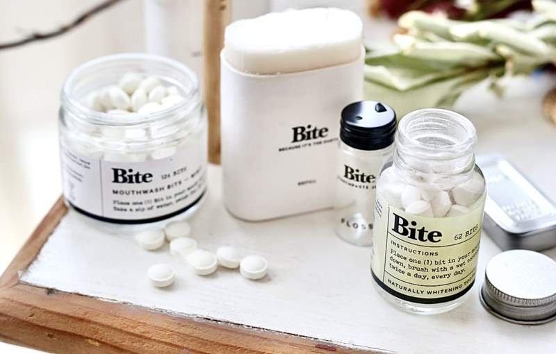 non toxic toothpaste plastic free tablets bite