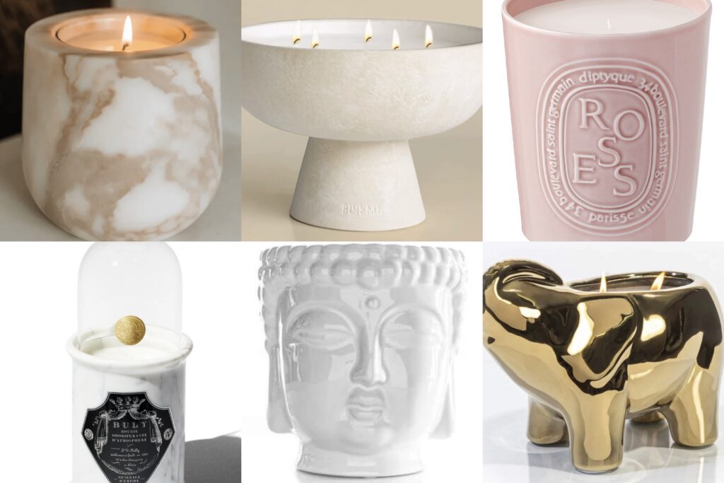 diptyque jar roses bluueme ceramic candle jar buly 1803 candle thompson ferrier