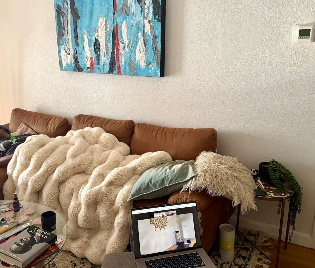 cozy earth Bubble Cuddle Blanket