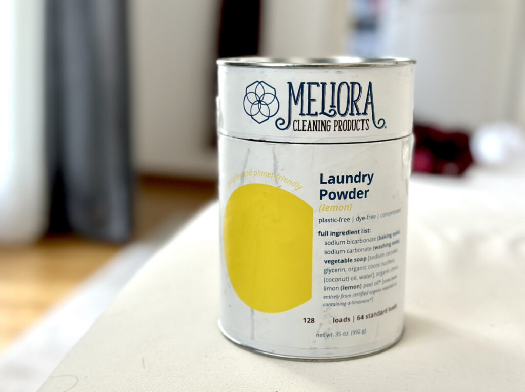 meliora nontoxic laundry detergent