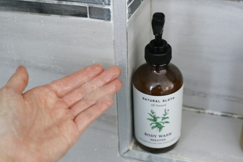 organic body wash natural sloth