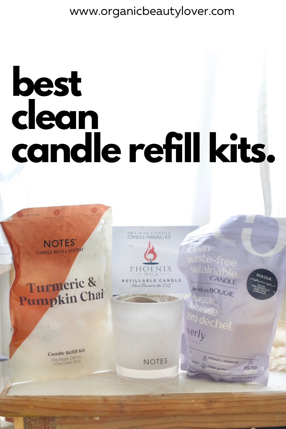 Best Non Toxic Candle Making Kits (my fave way to refill candle jars!)