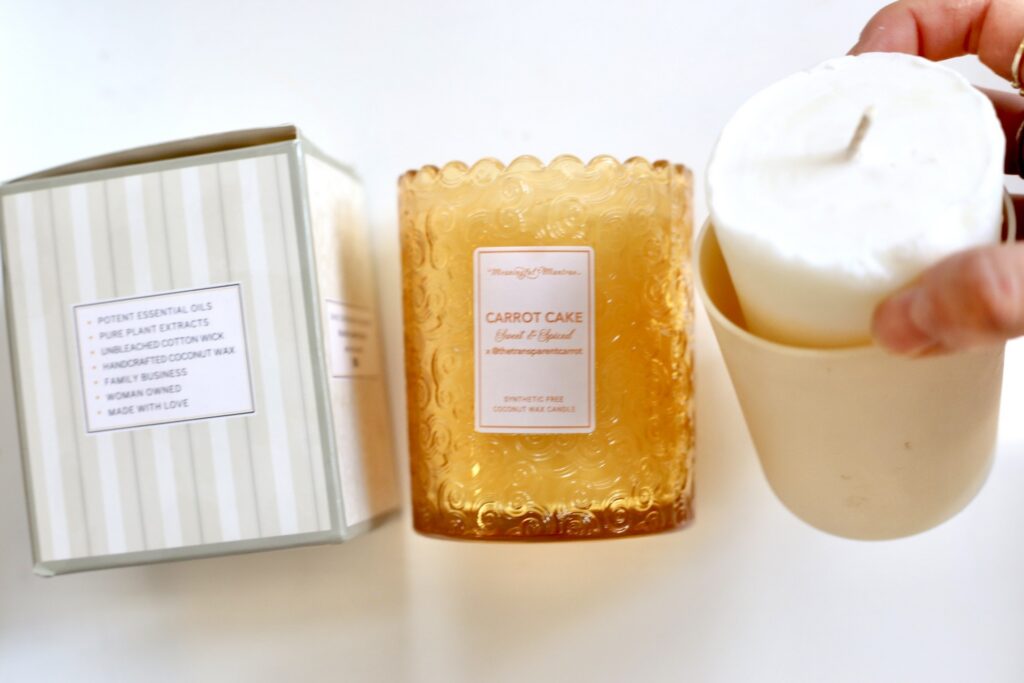 non toxic candle refill meaningful mantras