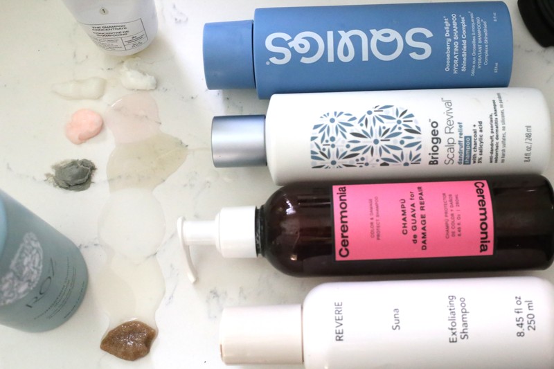 nontoxic shampoo and conditioner texture shot briogeo scalp revival anti dandruff roz foundation shampoo reverie suna exfoliating shampoo squigs hydrating shampoo