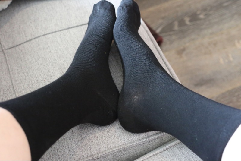 Subset Organic Cotton Crew Sock in size large