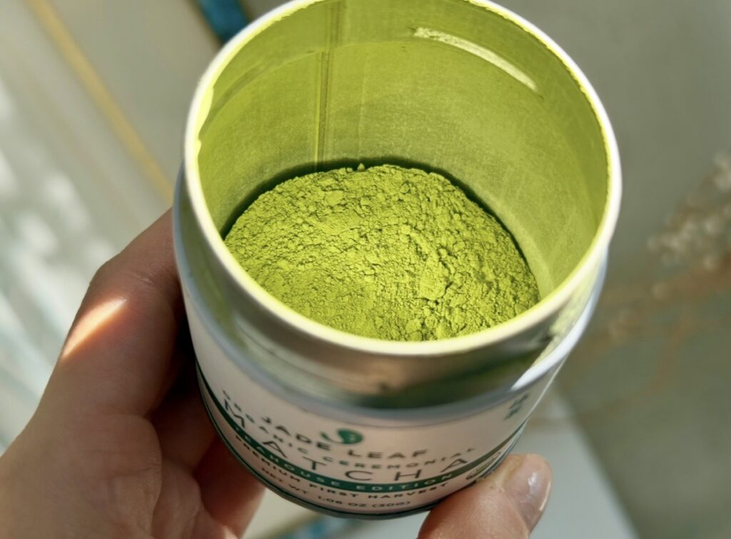 Jade Leaf Organic Ceremonial Matcha Teahouse Edition Premium First Harvest 30g tin
