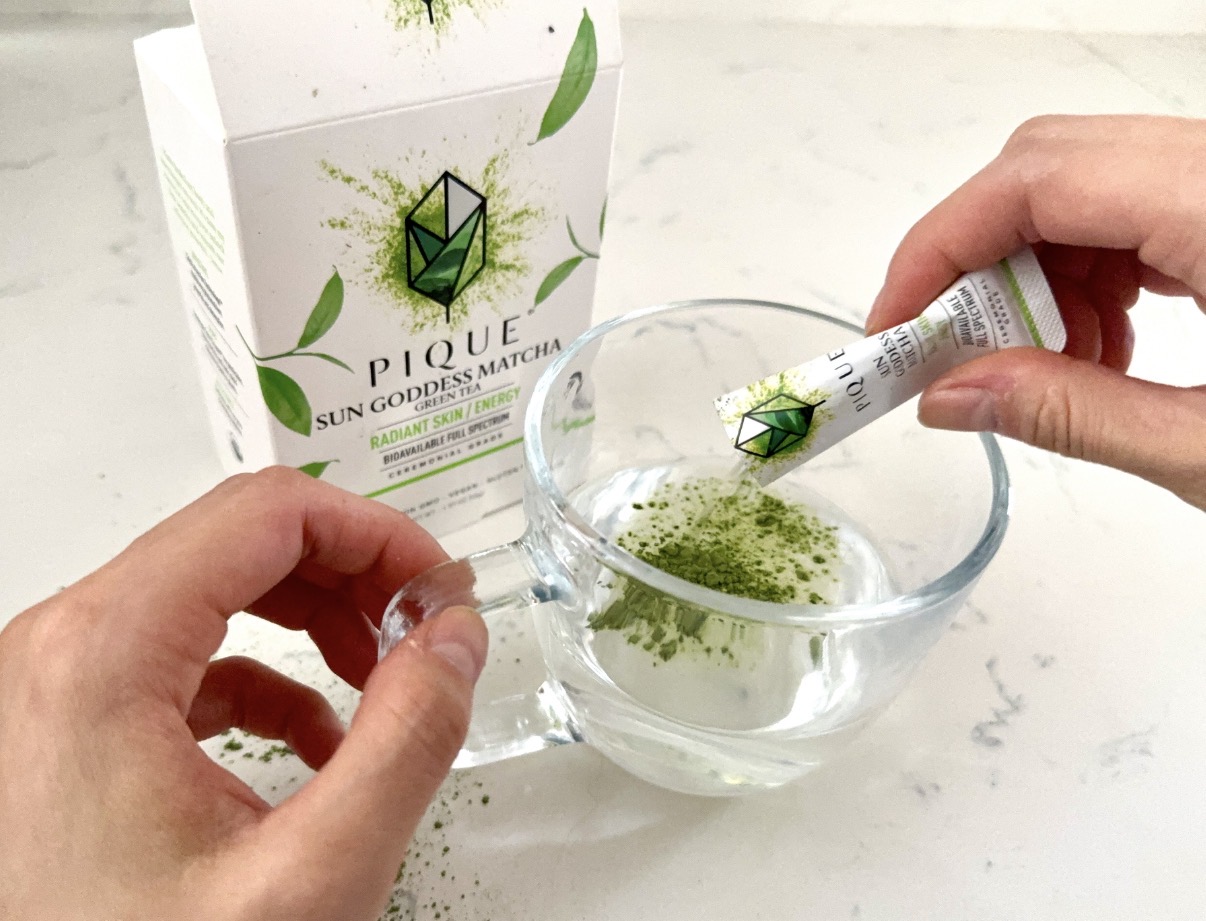 organic matcha powder pique