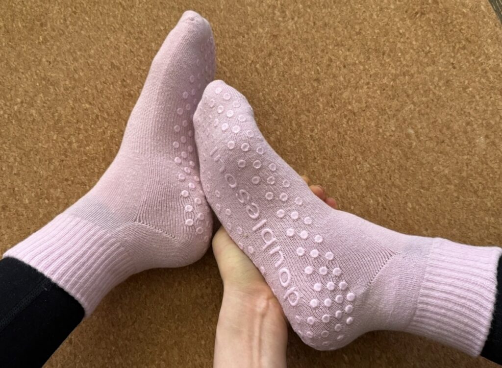 pilates socks organic cotton