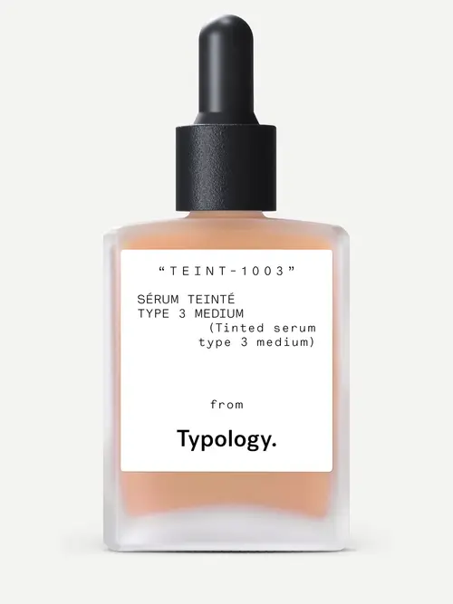 typology tinted face serum